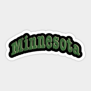 Vintage Minnesota Sticker